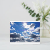 CARTE POSTALE DIEU (Debout devant)
