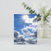 CARTE POSTALE DIEU (Debout devant)