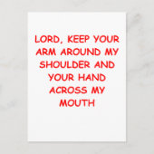 CARTE POSTALE DIEU (Devant)