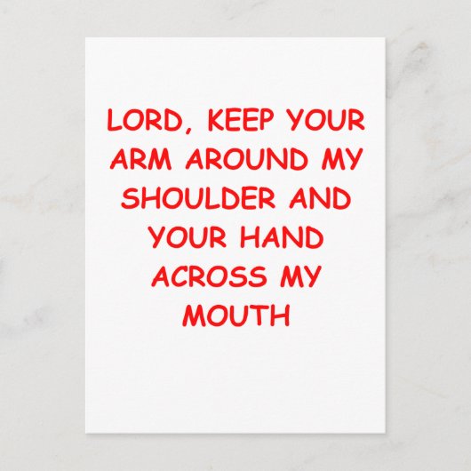 CARTE POSTALE DIEU (Devant)