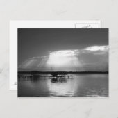 Carte Postale Dieu A Laissé Une Lumière Sur Vous (Devant / Derrière)