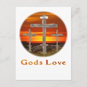 Carte Postale Dieu aime