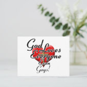 Carte Postale Dieu Aime Les Gays ! (Debout devant)