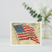 Carte Postale Dieu bénisse l'Amérique (Debout devant)