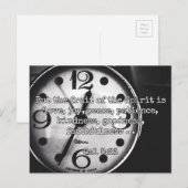 Carte Postale Dieu cite : Gal 5:22 — "Fruit de l'Esprit" (Devant / Derrière)