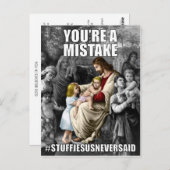 Carte Postale Dieu croit en vous (SJNS) (Devant / Derrière)