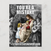 Carte Postale Dieu croit en vous (SJNS) (Devant)