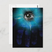 Carte Postale Dieu des Machines (Devant / Derrière)