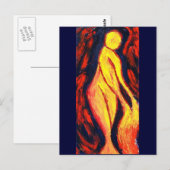 Carte Postale Dieu du feu (Devant / Derrière)