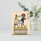 Carte Postale dieu égyptien Amun-Ra (Debout devant)