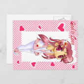 Carte Postale Dieu est amour (Devant / Derrière)