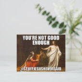 Carte Postale Dieu est bon pour vous (SJNS) (Debout devant)