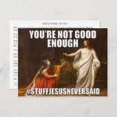 Carte Postale Dieu est bon pour vous (SJNS) (Devant / Derrière)