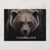 Carte Postale Dieu est Fidèle face à la Tentation (Dos)