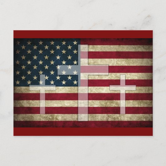 Carte Postale Dieu et le pays (Devant)