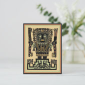 Carte Postale Dieu guerrier inca (Debout devant)