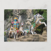 Carte Postale Dieu hindou avec calèche à Ramayana Cave (Devant)