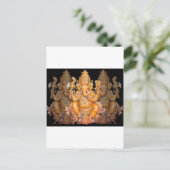 Carte Postale Dieu hindou Ganesh (Debout devant)