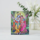 Carte Postale dieu indien (Debout devant)