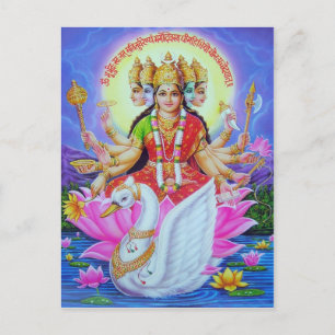 Carte Postale dieu indien