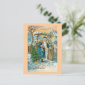 Carte Postale "Dieu juil" (Debout devant)