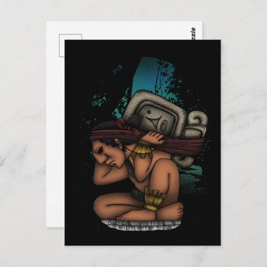 Carte Postale Dieu maya (Devant / Derrière)