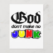 Carte Postale Dieu ne rend pas fou (Devant)