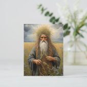 Carte Postale Dieu païen du lin (Debout devant)