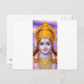 Carte Postale dieu rama (Devant / Derrière)