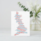 Carte Postale Dieu sauve la reine (Debout devant)