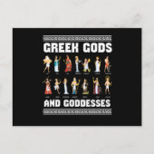 Carte Postale Dieux Et Déesses Grecs Grecs Grecs (Devant)
