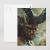 Carte Postale Dieux & Monstres - Pan (Devant / Derrière)