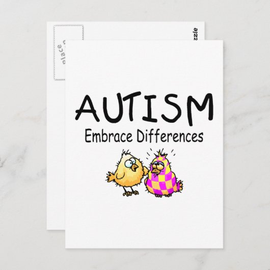 Carte Postale Différences d'acceptation (PY) (Devant / Derrière)