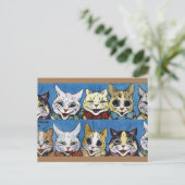 Carte Postale Différents Chats Regardent, Louis Wain (Debout devant)