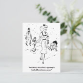 Carte Postale Différents Groupes De Revenus, Situation Amusante, (Debout devant)