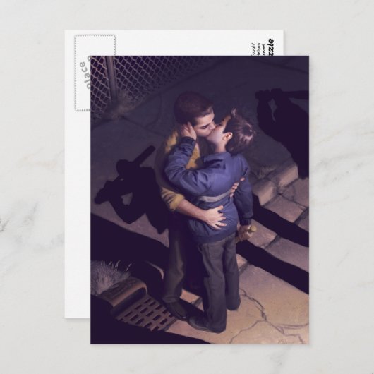 Carte Postale Difficile (carte postale) (Devant / Derrière)