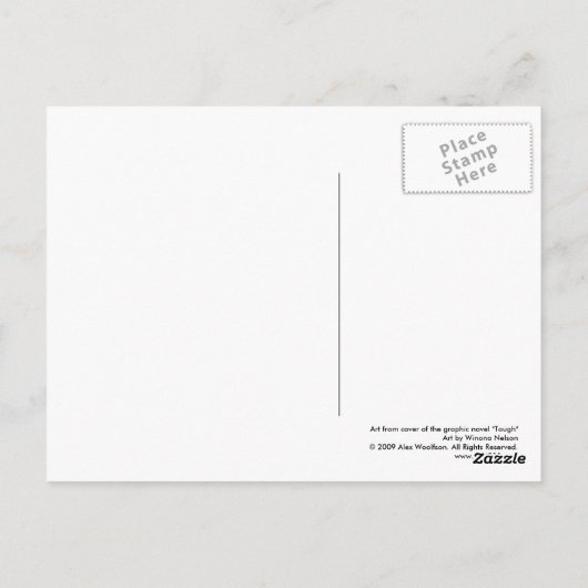 Carte Postale Difficile (carte postale) (Dos)