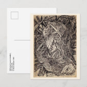 Carte Postale Diffracté (caverne), par Brian Benson (Devant / Derrière)
