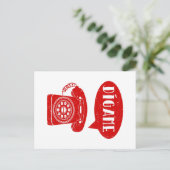 Carte Postale Digame Espagnol Téléphone Salutation (Debout devant)