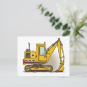 Carte postale Digger Shovel (Debout devant)