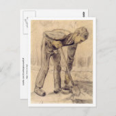 Carte Postale Digger, Vincent van Gogh (Devant / Derrière)