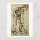 Carte Postale Digger, Vincent van Gogh (Devant)