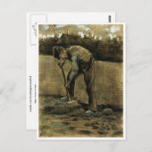 Carte Postale Digger, Vincent van Gogh (Devant / Derrière)