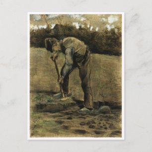 Carte Postale Digger, Vincent van Gogh