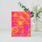 Carte postale Digital Space Art - Planètes roses / (Debout devant)