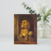 Carte Postale Dignité et confiance par Edwin Henry Landseer (Debout devant)