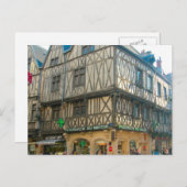 Carte Postale Dijon, bâtiment médiéval utilisé comme pharmacie (Devant / Derrière)
