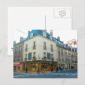 Carte Postale Dijon, Bourgogne, France, Boutique de moutarde (Devant / Derrière)