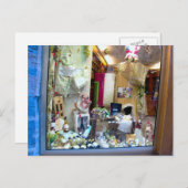 Carte Postale Dijon, Fenêtre Boutique (Devant / Derrière)