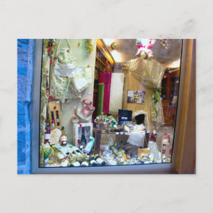 Carte Postale Dijon, Fenêtre Boutique
